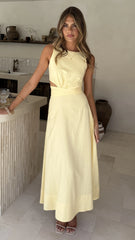 Kimberley Maxi Dress - Yellow