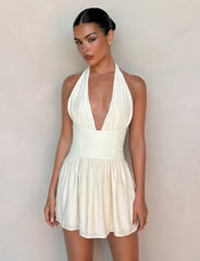 CALISTA MINI DRESS - YELLOW : BUTTER