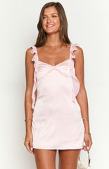 joyce pink mini dress