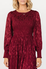 stockholm smocked dress | mulberry