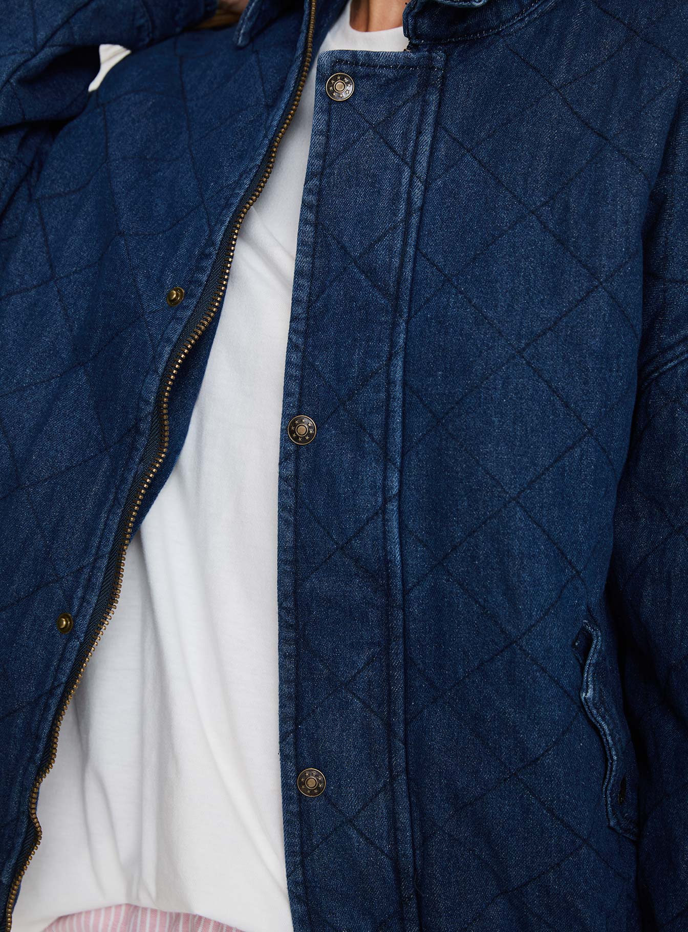 kenny bomber jacket dark denim