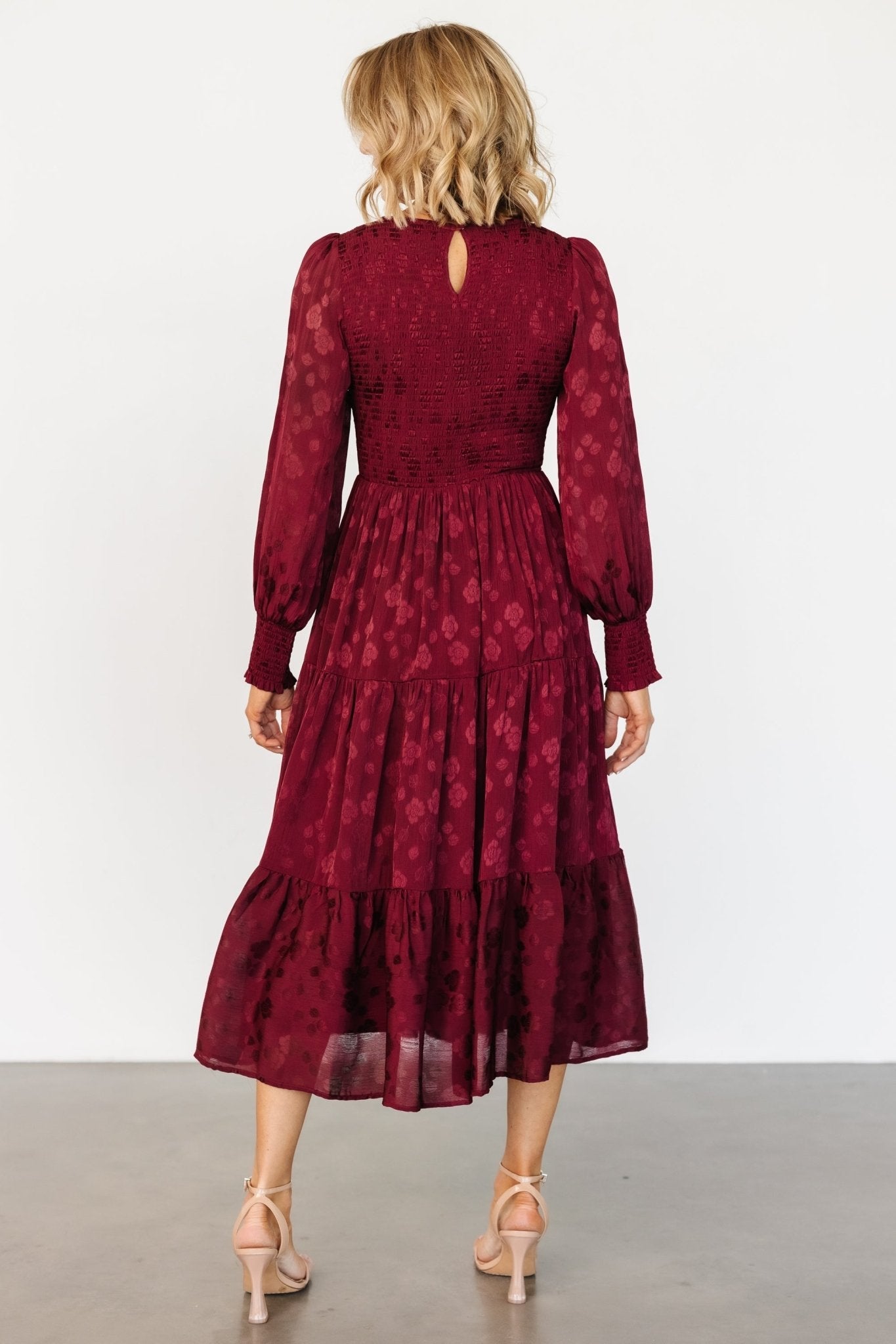 stockholm smocked dress | mulberry