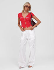 CRESSY PANT - WHITE