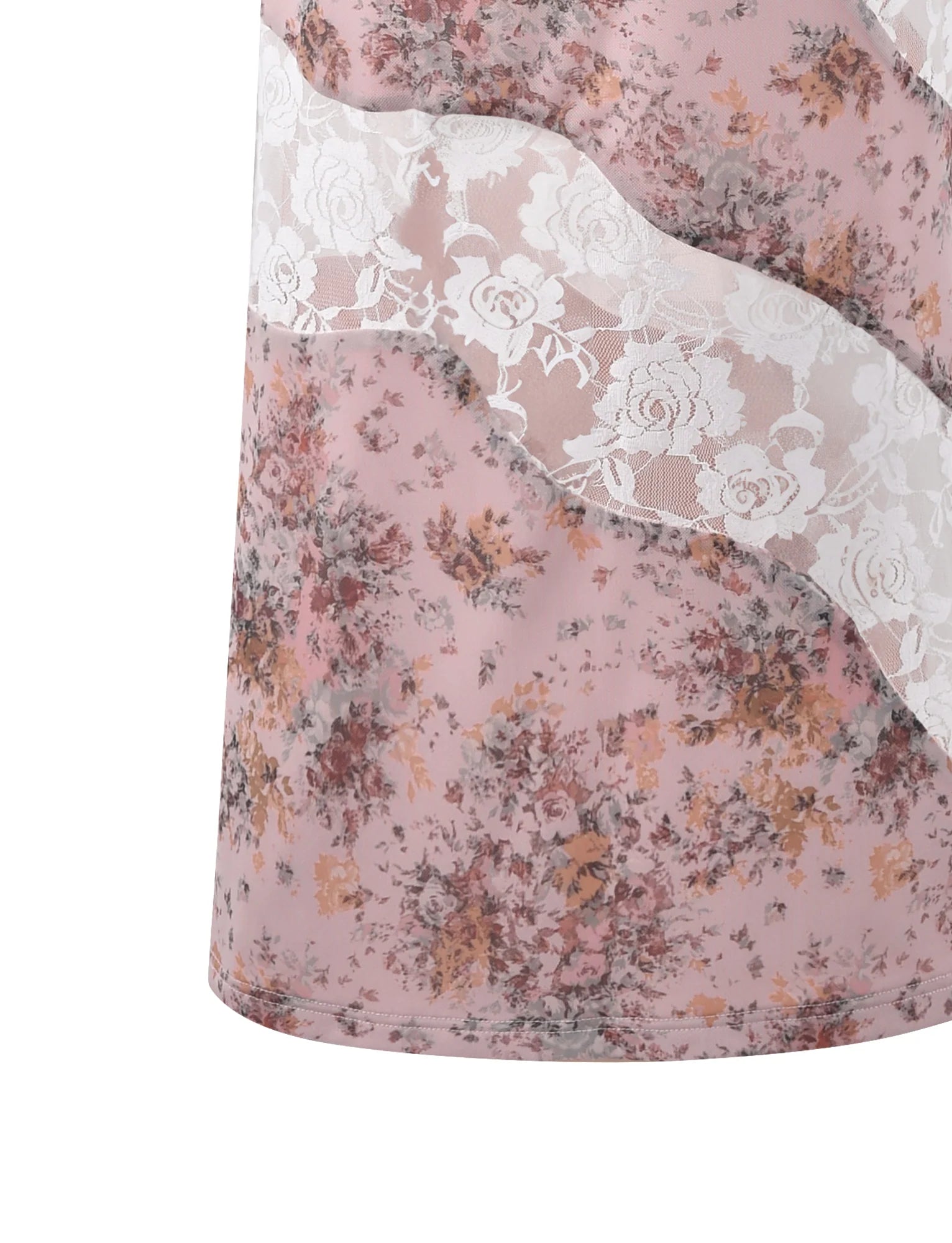 COLSON SKIRT - PINK : CAMO FLORAL