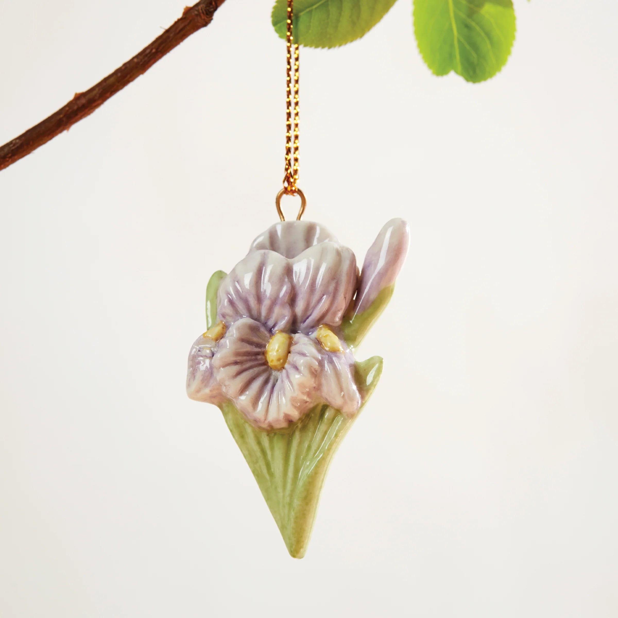 celebrate flowers 10-piece ornament set