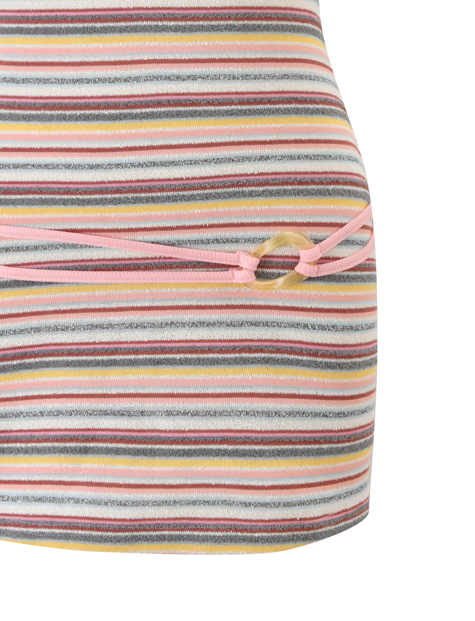 CELESTE MINI DRESS - MULTISTRIPE