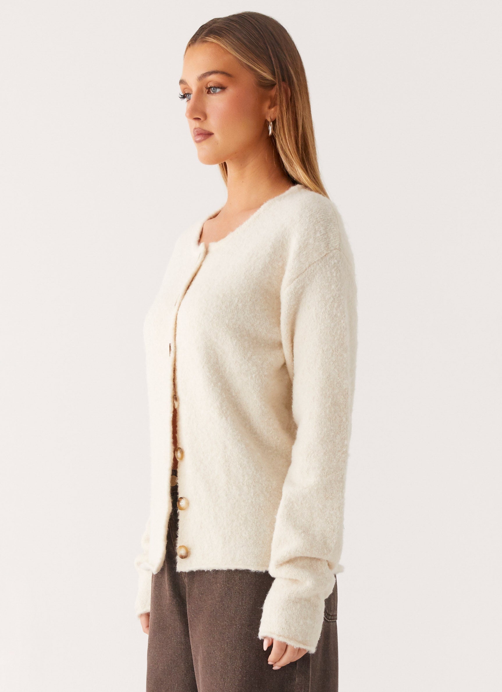 Vera Knit Cardigan - Ivory