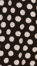 Roma Midi Dress - Black/ White Polka Dot