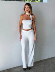 CHRYSLER TOP - WHITE