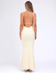 CYRIL DRESS - YELLOW : LEMON