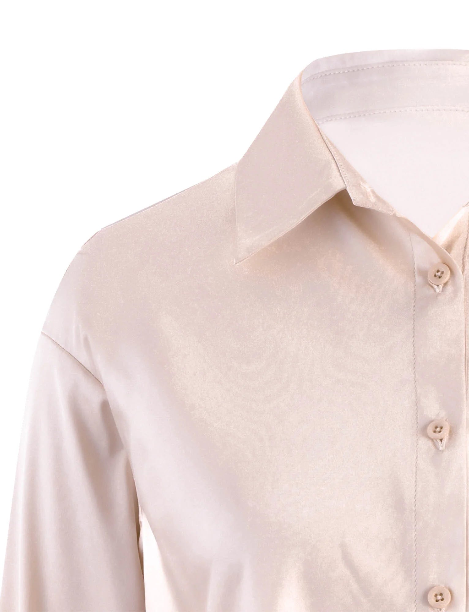 ALINA SHIRT - WHITE : IVORY