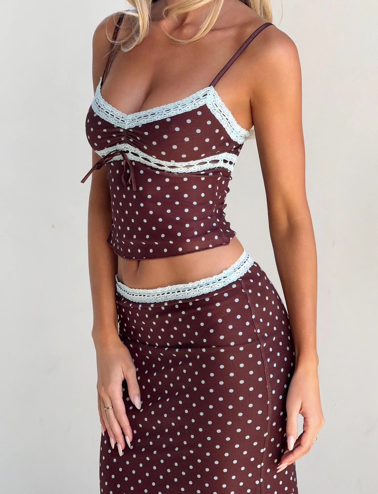 AMARA TOP - POLKA DOT