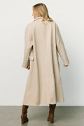 anderson double breasted coat | natural