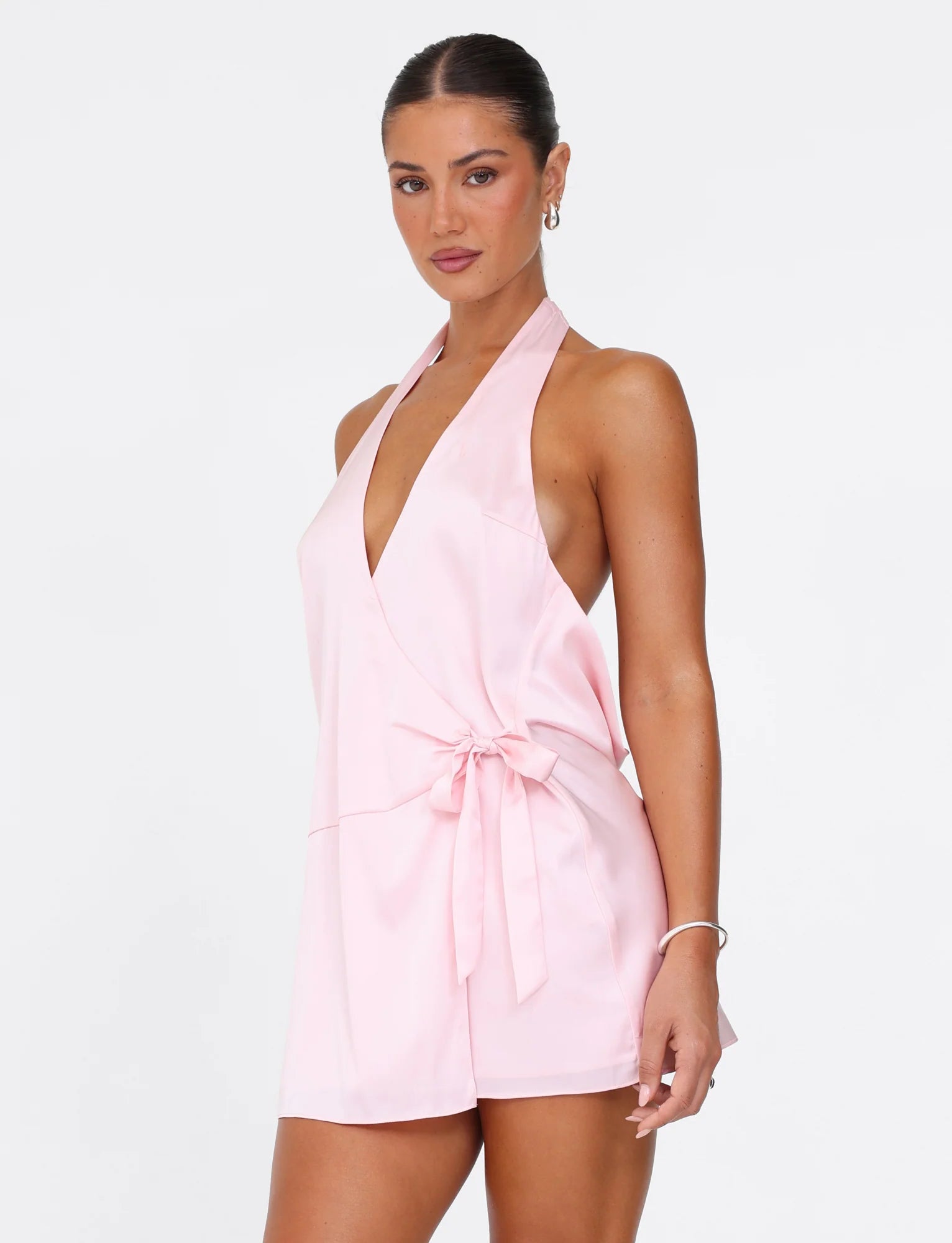 MONROE 2.0 MINI DRESS - PINK : PASTEL PINK