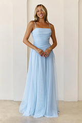 Limited Edition Love Maxi Dress Blue