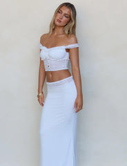 BENTON SKIRT - WHITE